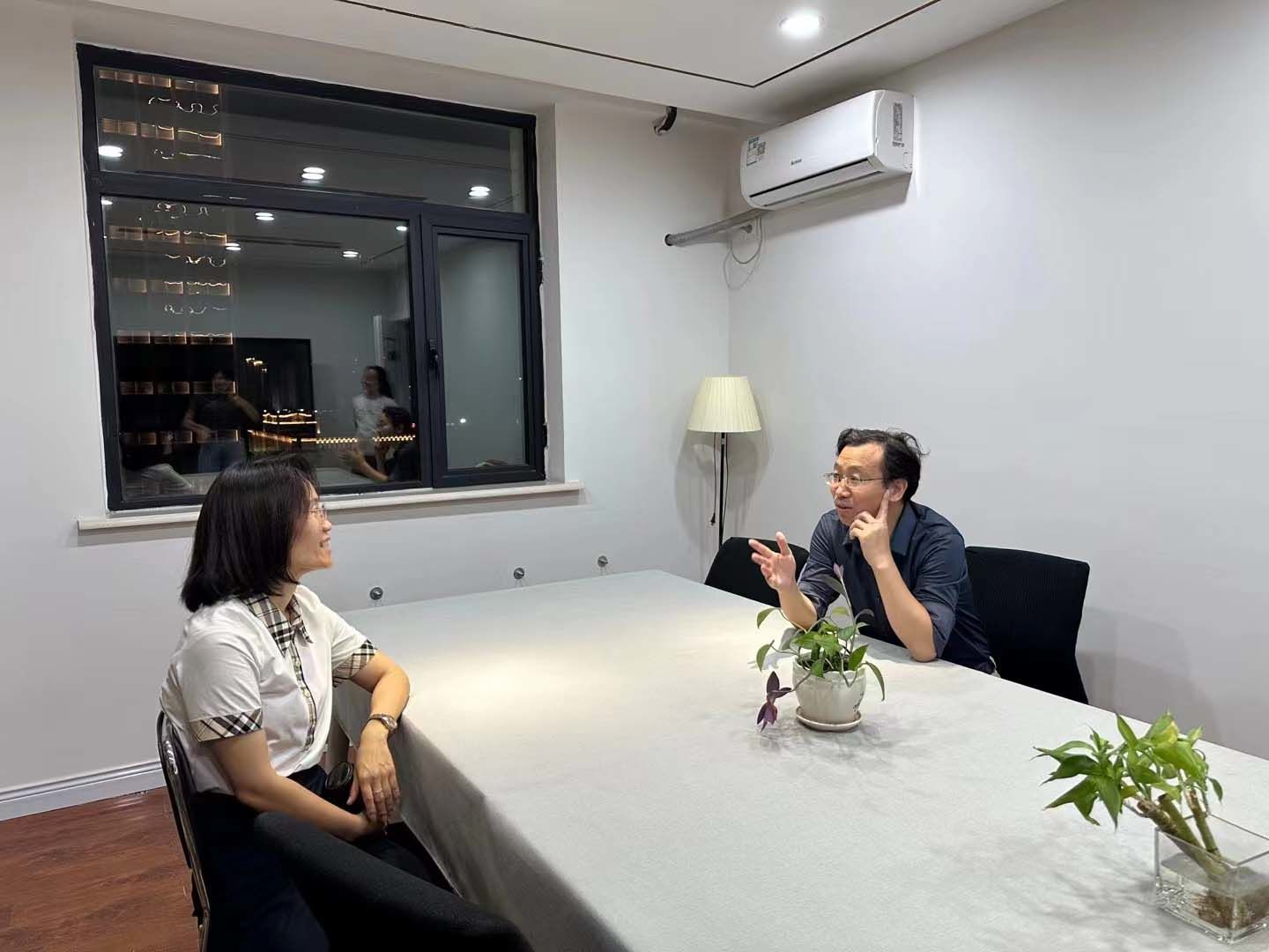 史占彪老師到訪